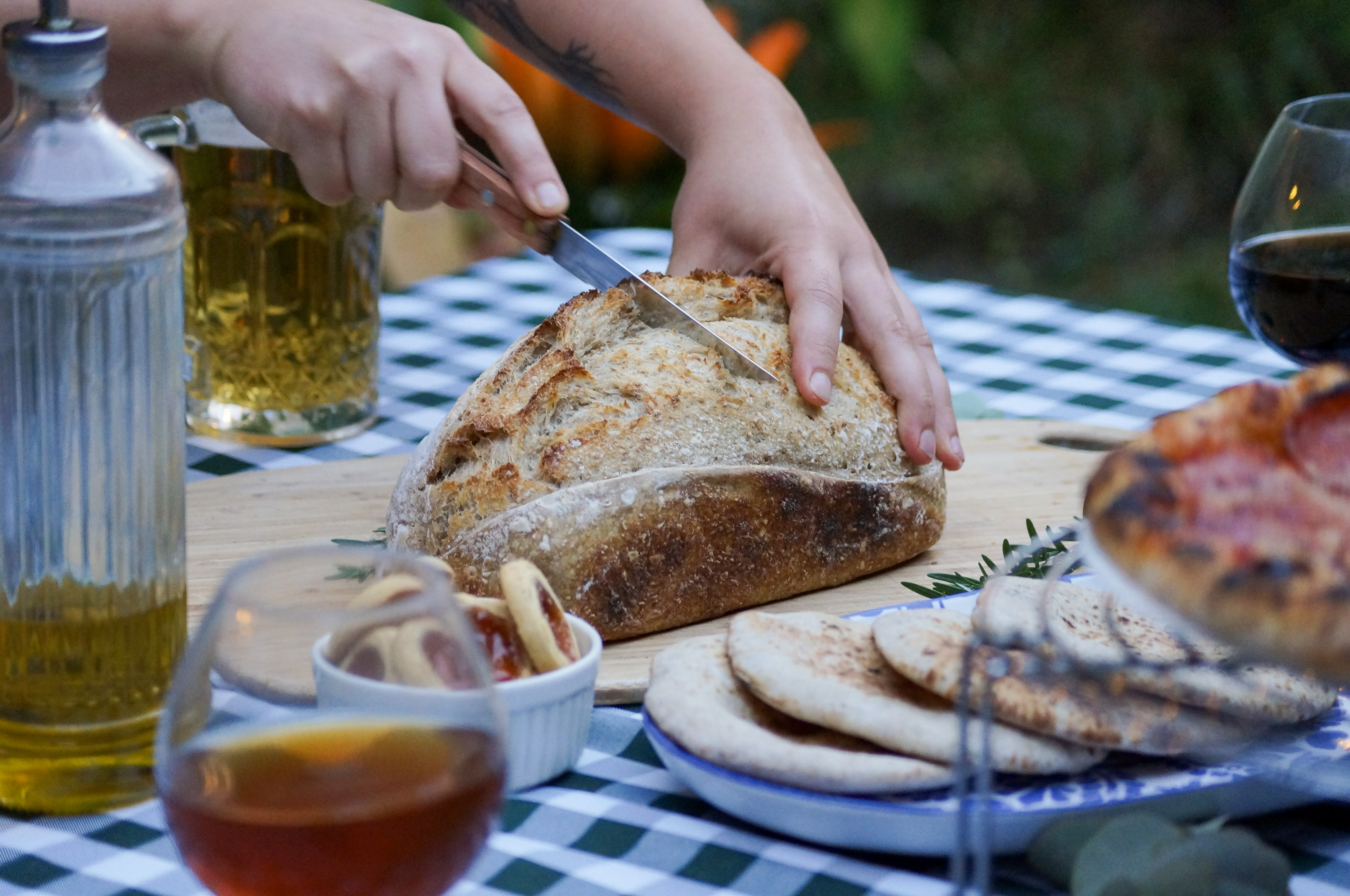 Pan de masa madre artesanal