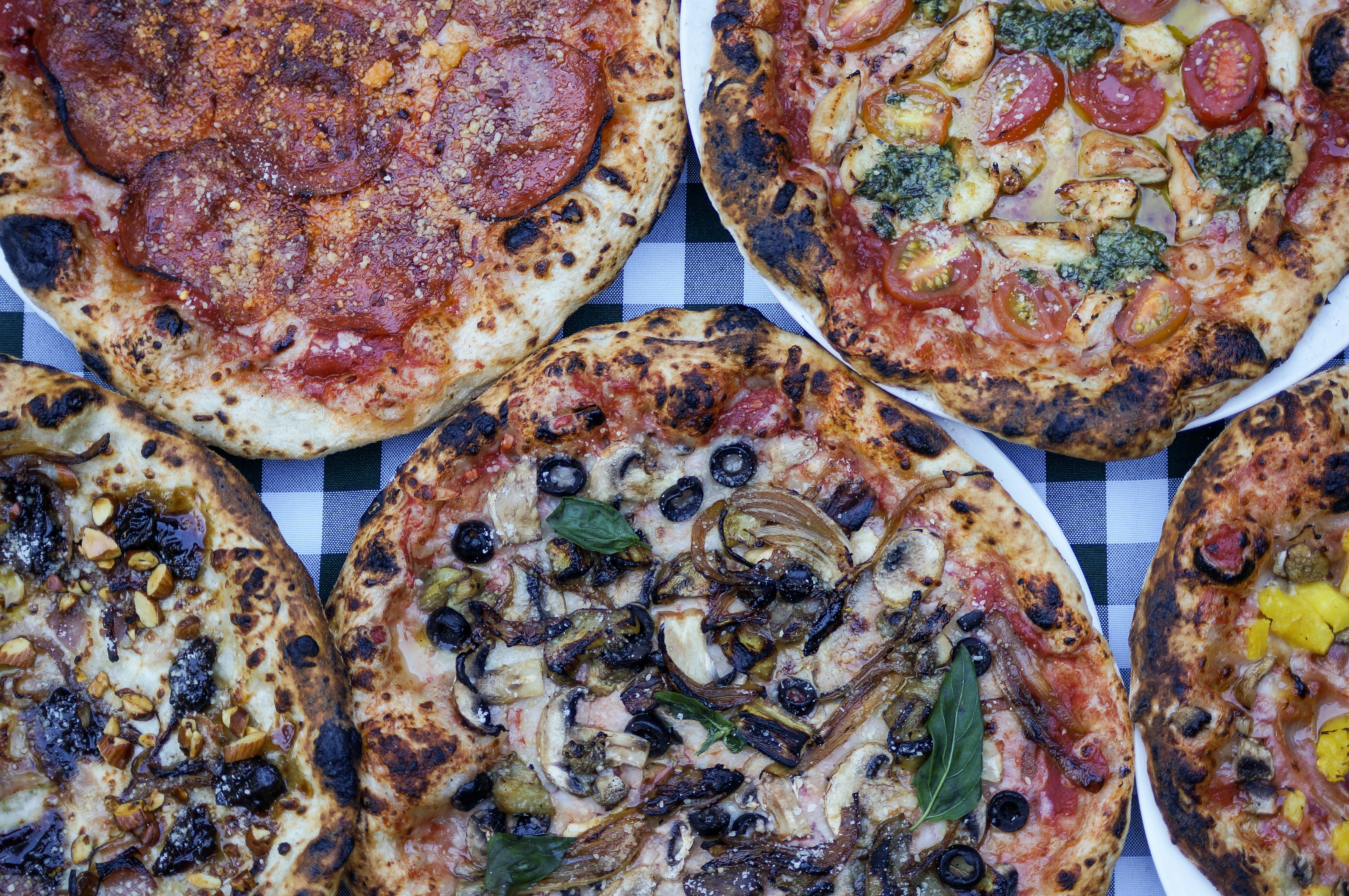 Pizzas artesanales de masa madre